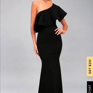 Black prom/formal dress